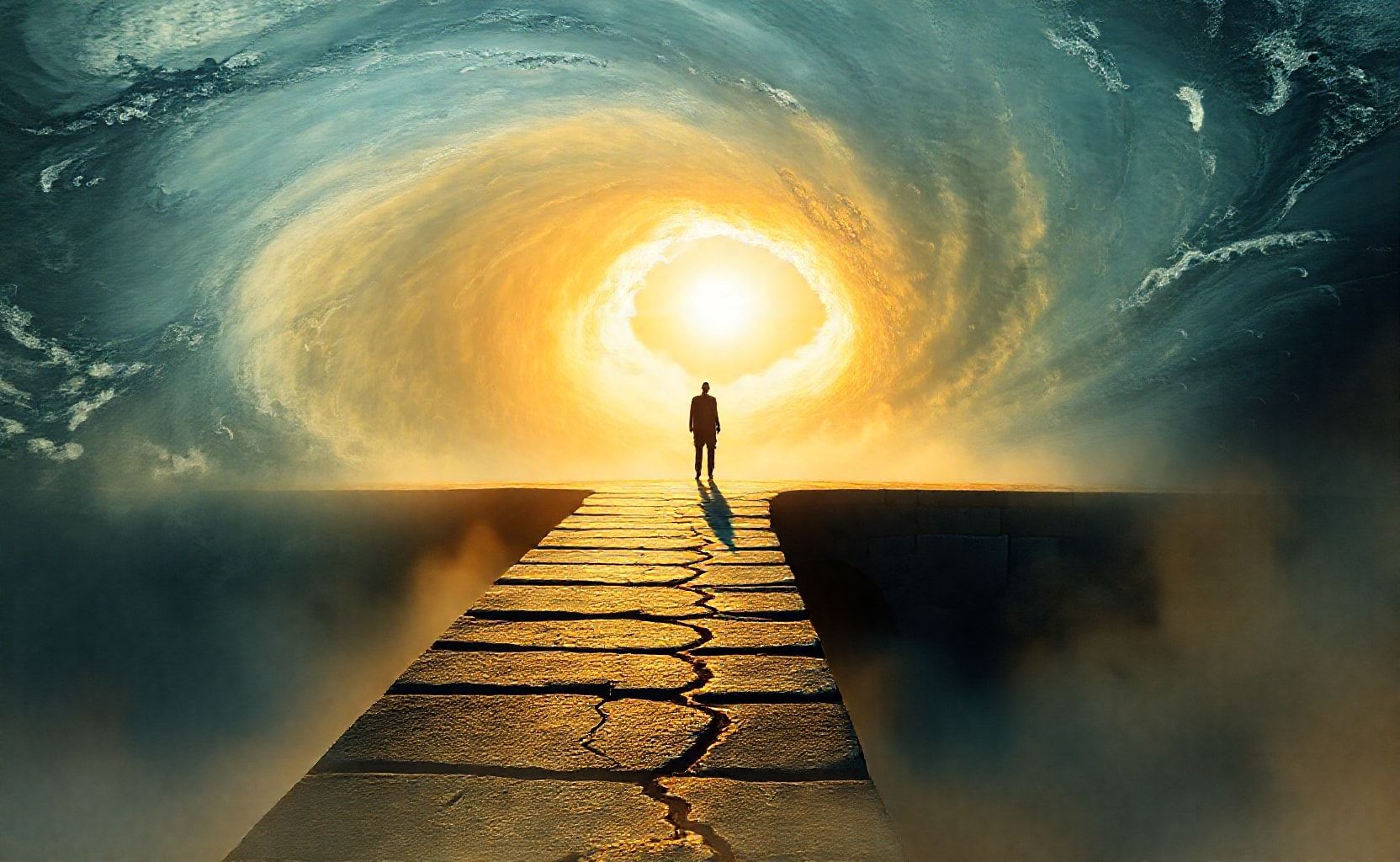 Een persoon die een te zware last draagt, symboliseert overmatige verantwoordelijkheid.